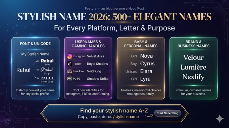 New Stylish Name